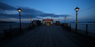 Paignton Pier by Night